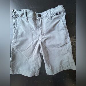 Hurley Gray Dri Fit shorts, size 5